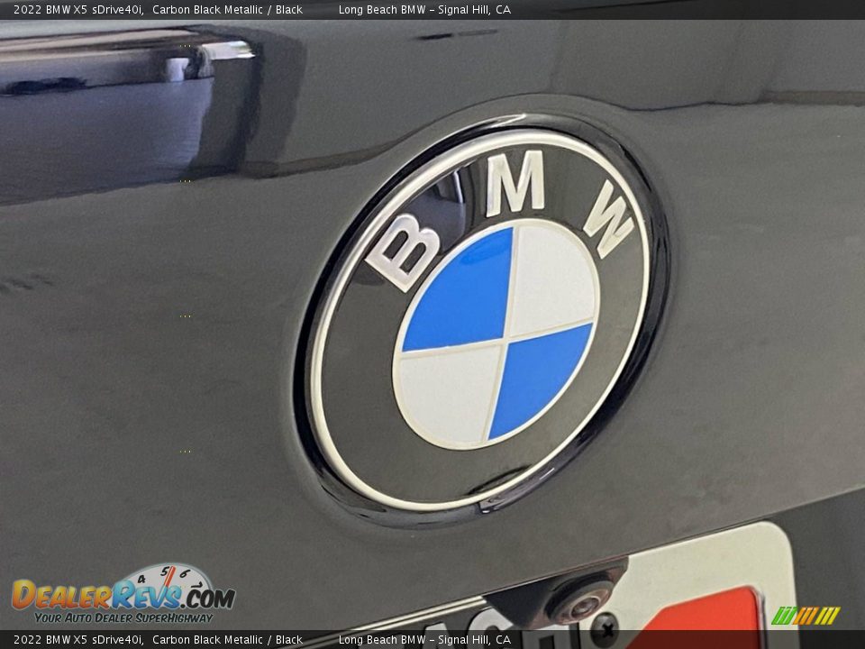 2022 BMW X5 sDrive40i Carbon Black Metallic / Black Photo #7