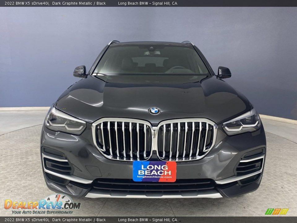 2022 BMW X5 sDrive40i Dark Graphite Metallic / Black Photo #2