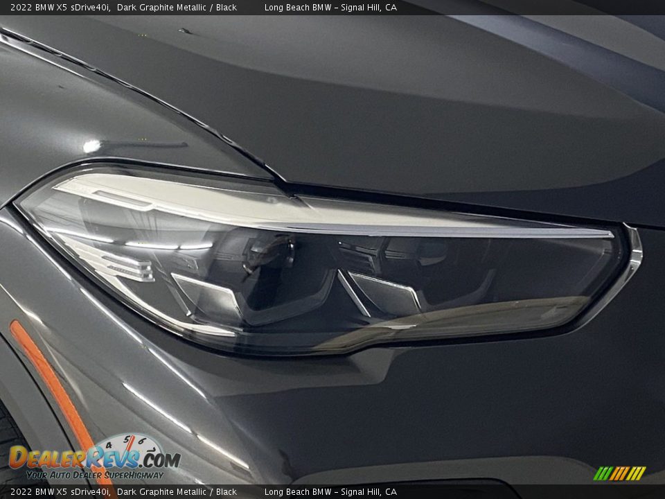 2022 BMW X5 sDrive40i Dark Graphite Metallic / Black Photo #4
