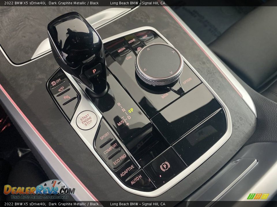 2022 BMW X5 sDrive40i Dark Graphite Metallic / Black Photo #22