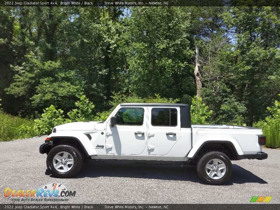 2022 Jeep Gladiator Sport 4x4 Bright White / Black Photo #1