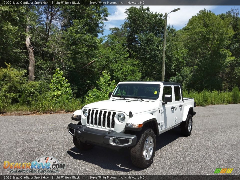 2022 Jeep Gladiator Sport 4x4 Bright White / Black Photo #2