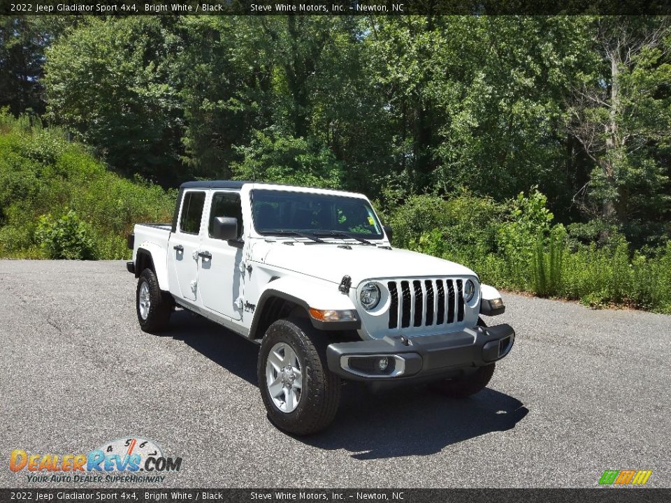 2022 Jeep Gladiator Sport 4x4 Bright White / Black Photo #4