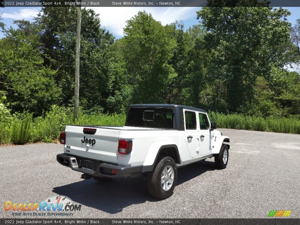 2022 Jeep Gladiator Sport 4x4 Bright White / Black Photo #6