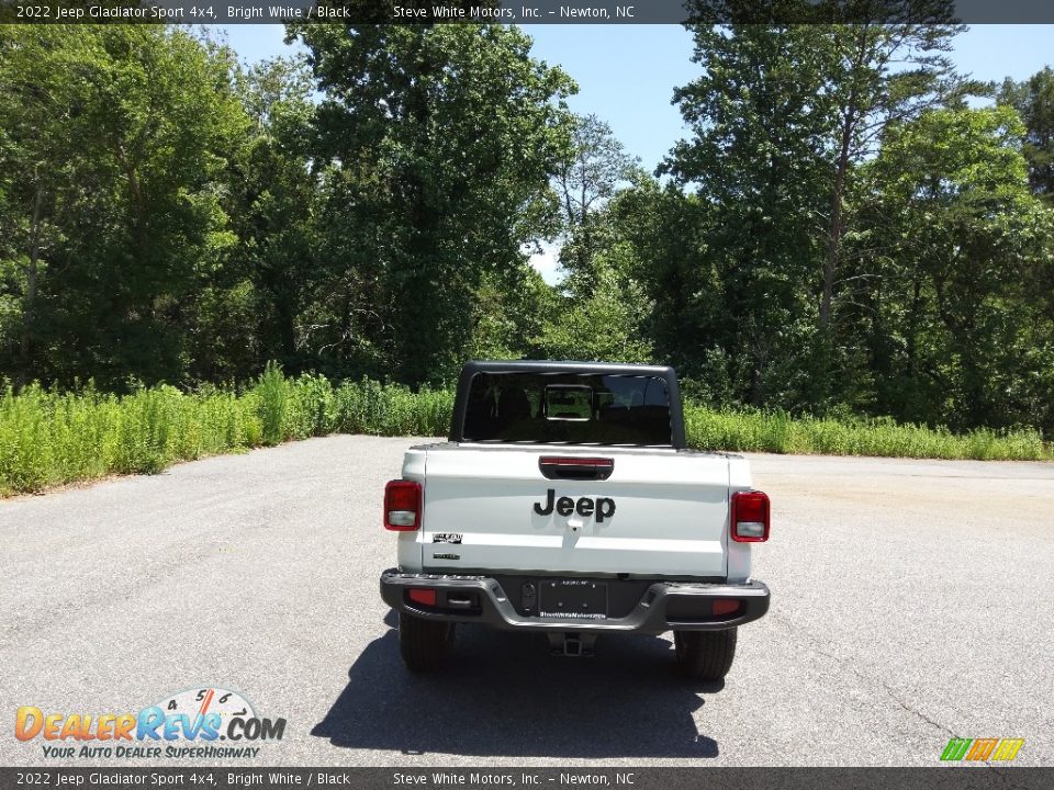 2022 Jeep Gladiator Sport 4x4 Bright White / Black Photo #7