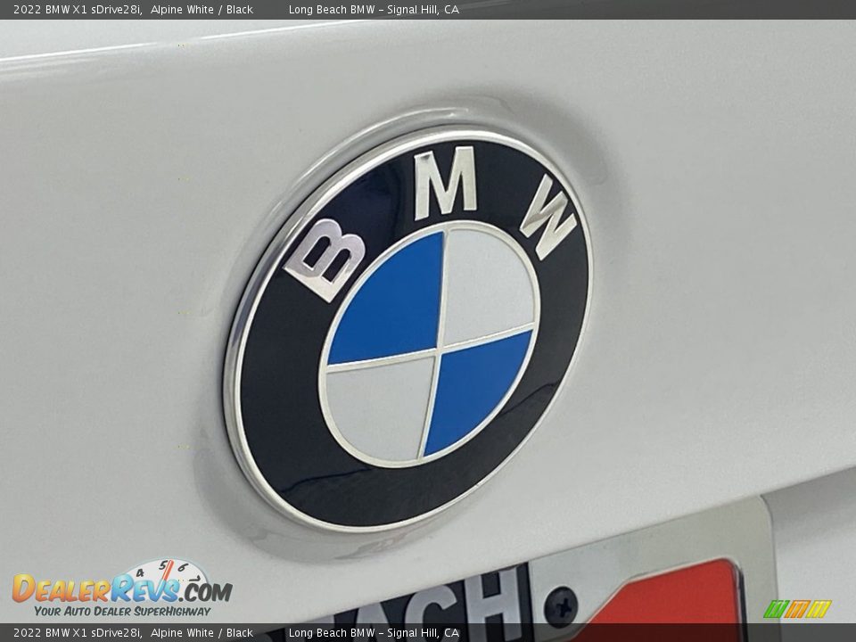 2022 BMW X1 sDrive28i Alpine White / Black Photo #7