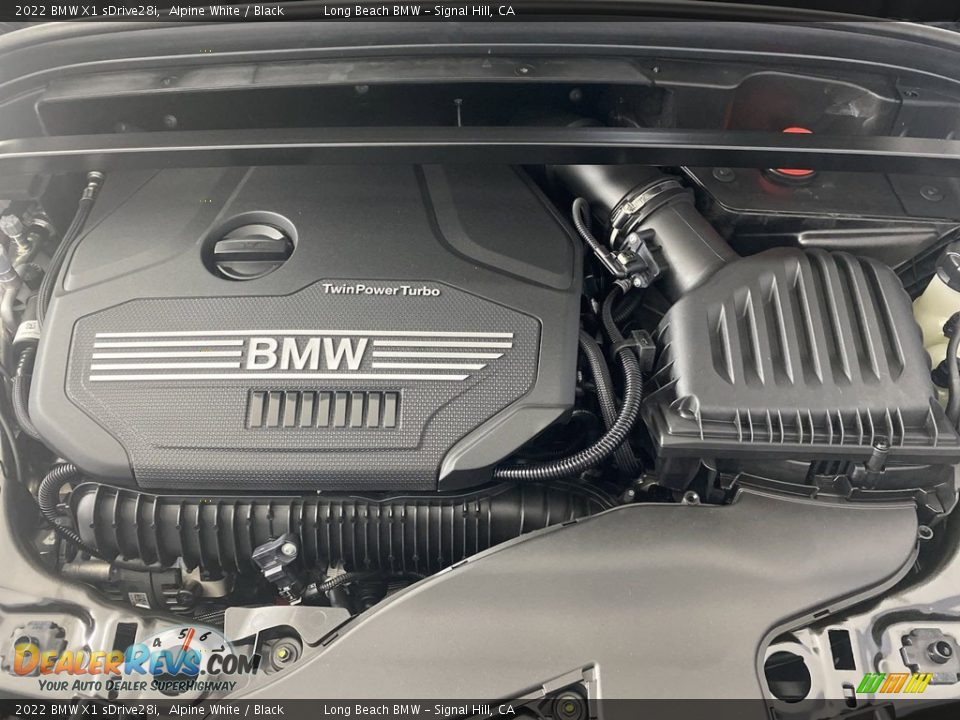 2022 BMW X1 sDrive28i Alpine White / Black Photo #9