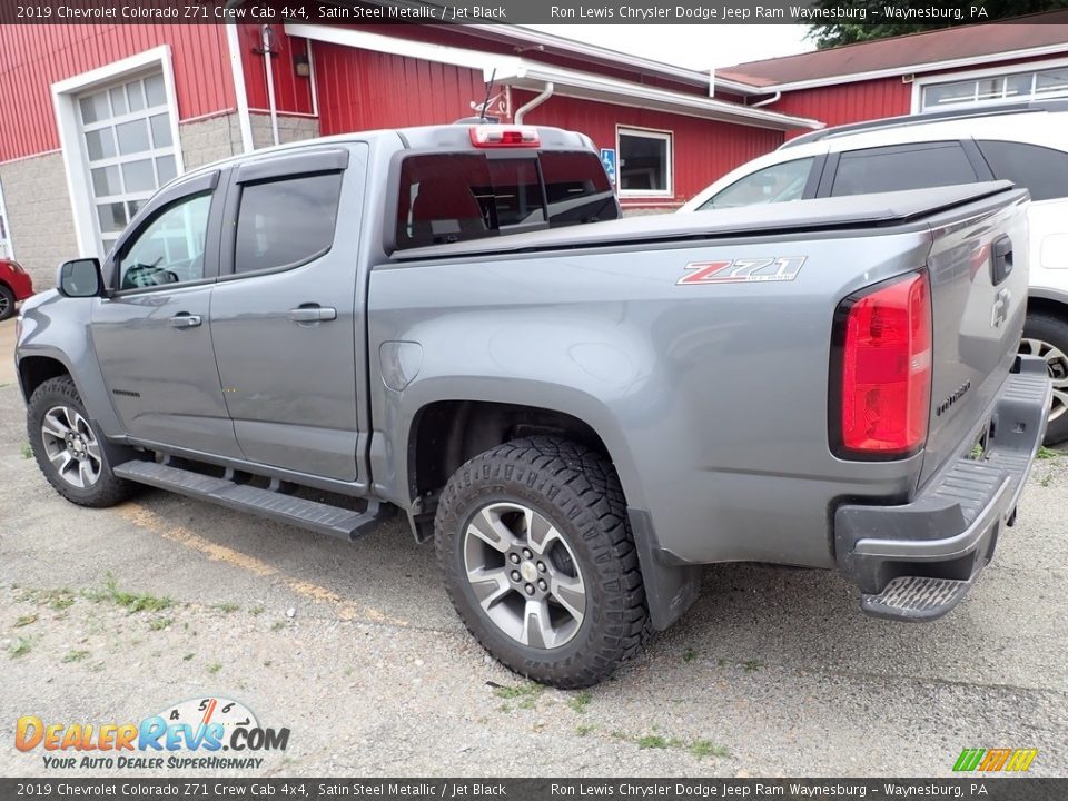 2019 Chevrolet Colorado Z71 Crew Cab 4x4 Satin Steel Metallic / Jet Black Photo #2