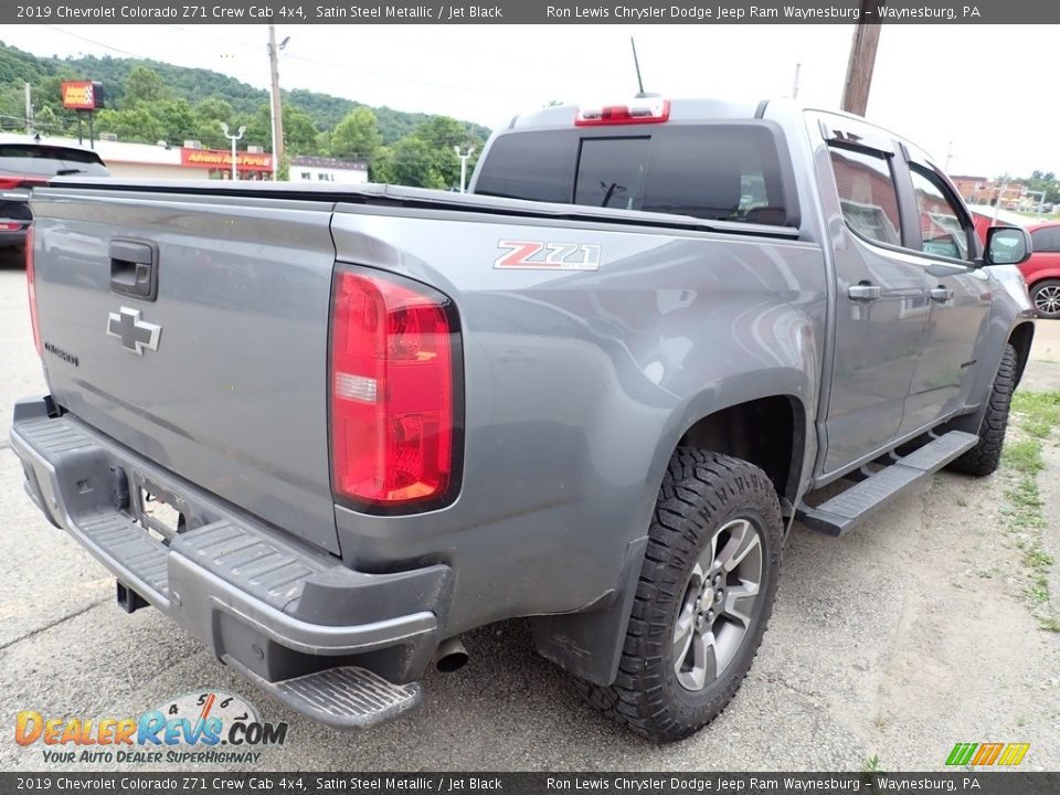 2019 Chevrolet Colorado Z71 Crew Cab 4x4 Satin Steel Metallic / Jet Black Photo #3