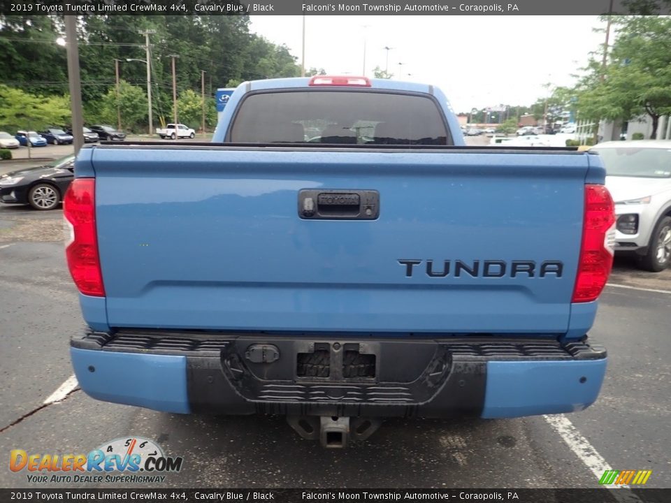 2019 Toyota Tundra Limited CrewMax 4x4 Cavalry Blue / Black Photo #3