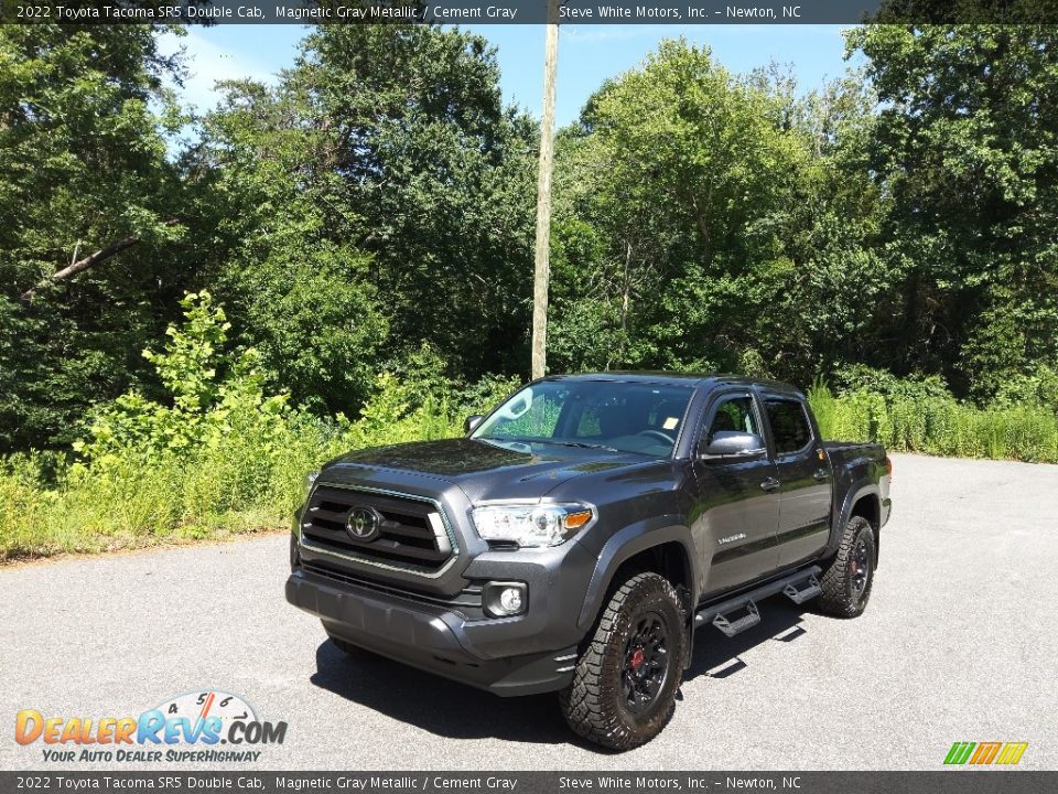 2022 Toyota Tacoma SR5 Double Cab Magnetic Gray Metallic / Cement Gray Photo #2