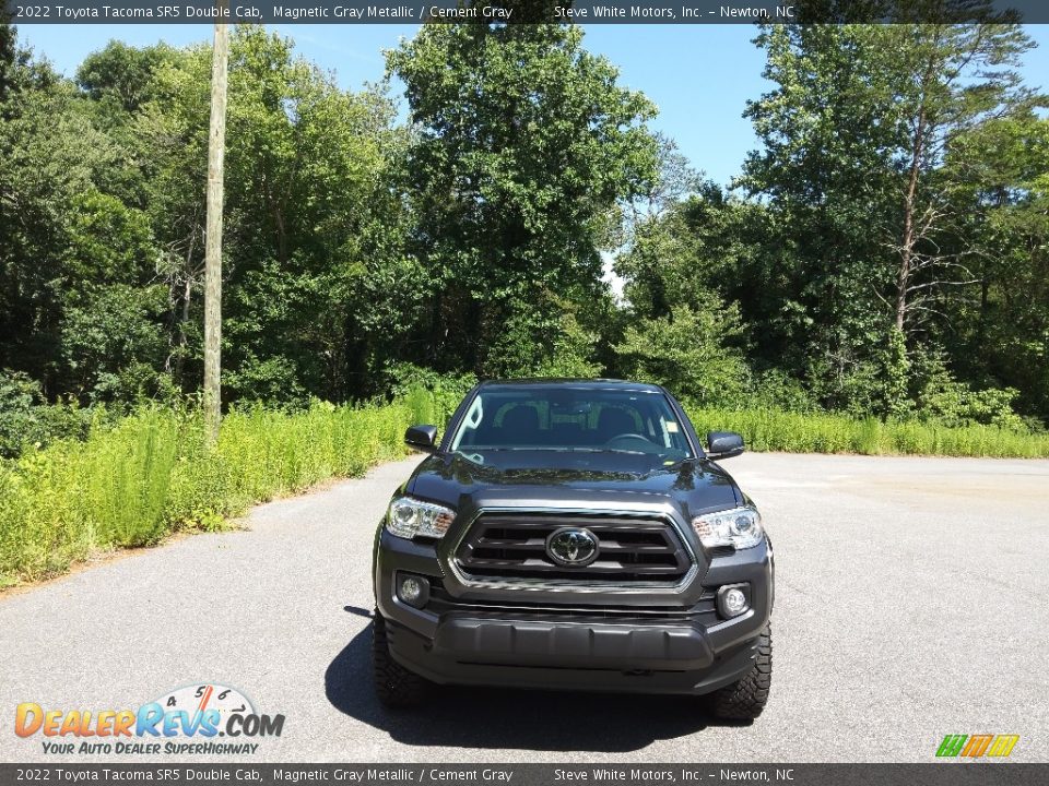 2022 Toyota Tacoma SR5 Double Cab Magnetic Gray Metallic / Cement Gray Photo #3