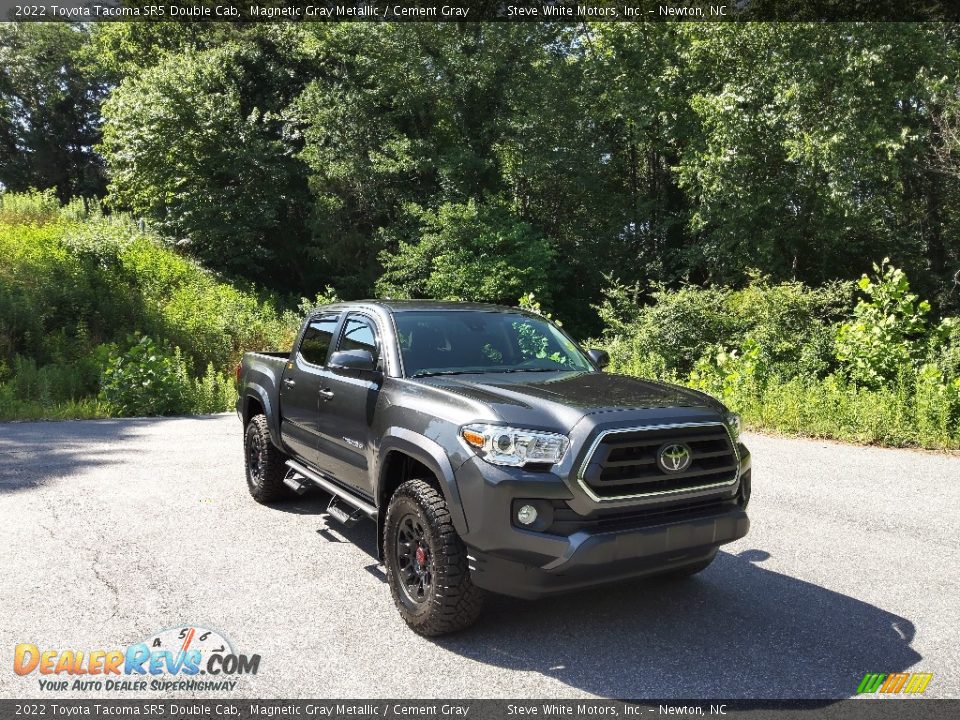 2022 Toyota Tacoma SR5 Double Cab Magnetic Gray Metallic / Cement Gray Photo #4