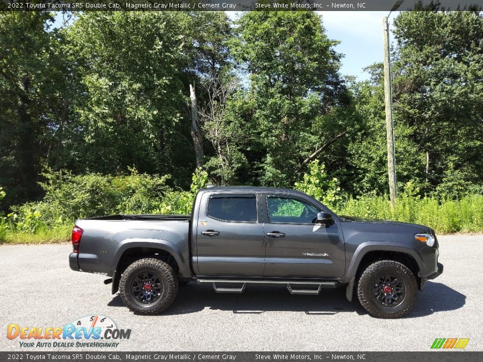 Magnetic Gray Metallic 2022 Toyota Tacoma SR5 Double Cab Photo #5