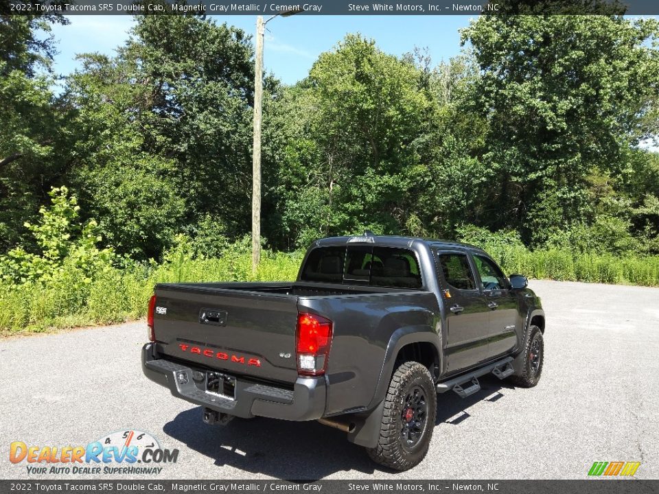 2022 Toyota Tacoma SR5 Double Cab Magnetic Gray Metallic / Cement Gray Photo #6