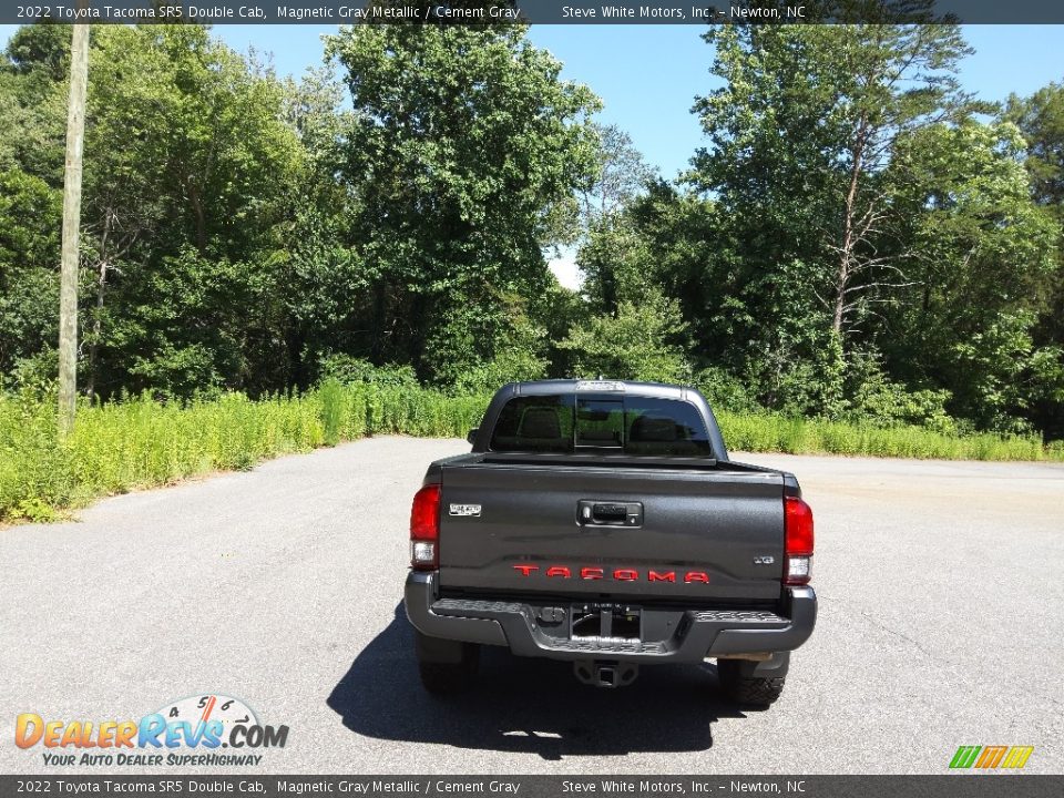 2022 Toyota Tacoma SR5 Double Cab Magnetic Gray Metallic / Cement Gray Photo #7