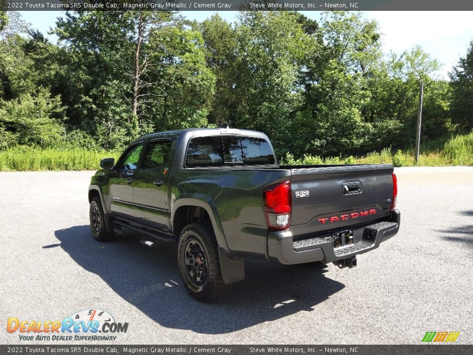 2022 Toyota Tacoma SR5 Double Cab Magnetic Gray Metallic / Cement Gray Photo #9