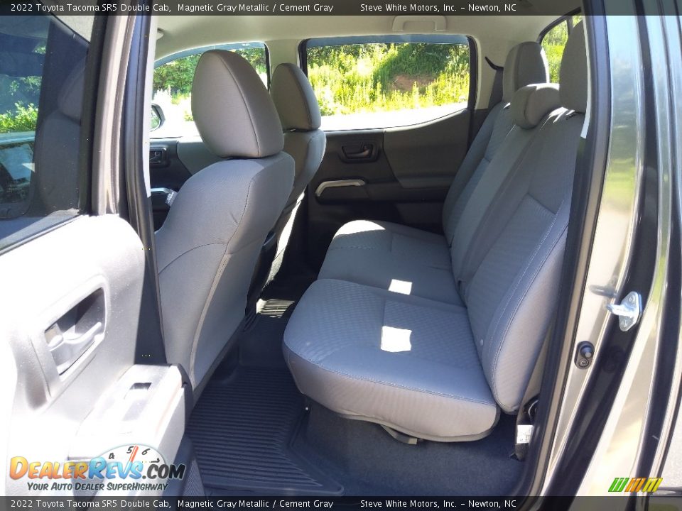 Rear Seat of 2022 Toyota Tacoma SR5 Double Cab Photo #13