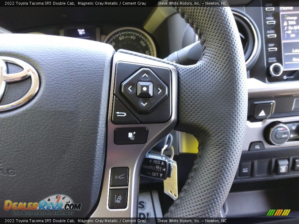2022 Toyota Tacoma SR5 Double Cab Steering Wheel Photo #18
