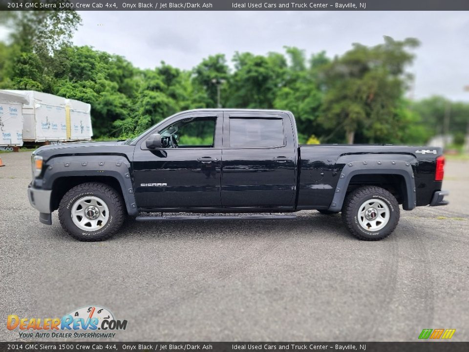 2014 GMC Sierra 1500 Crew Cab 4x4 Onyx Black / Jet Black/Dark Ash Photo #2