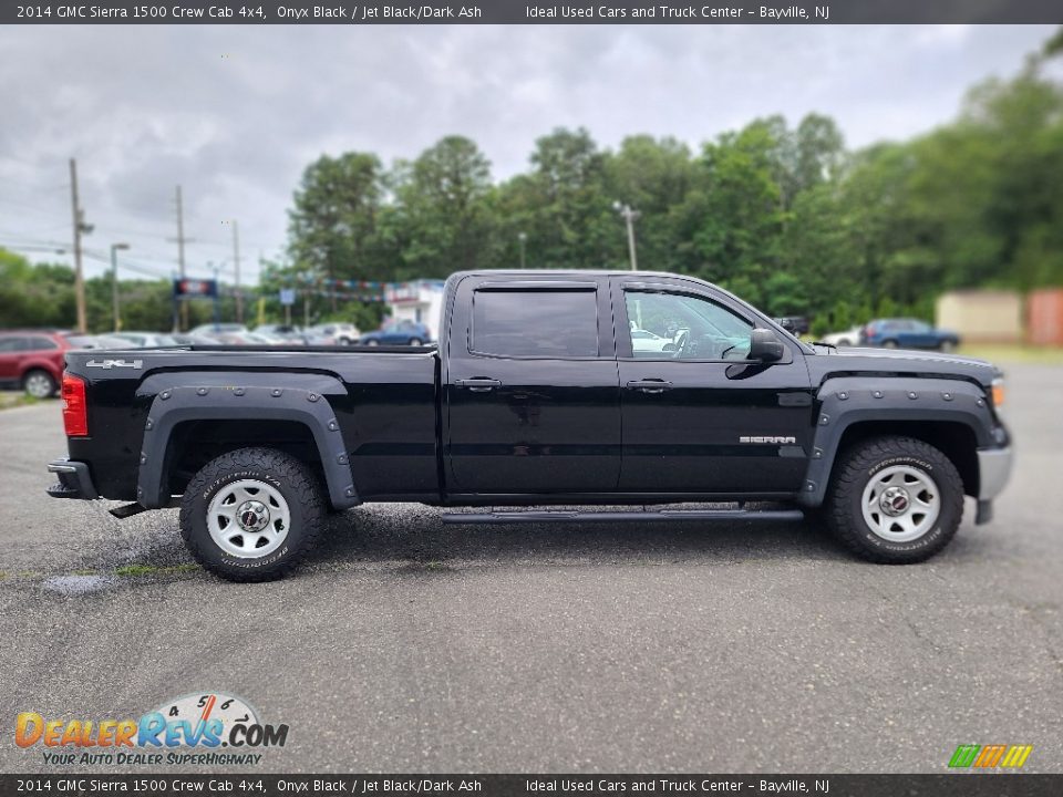 2014 GMC Sierra 1500 Crew Cab 4x4 Onyx Black / Jet Black/Dark Ash Photo #6