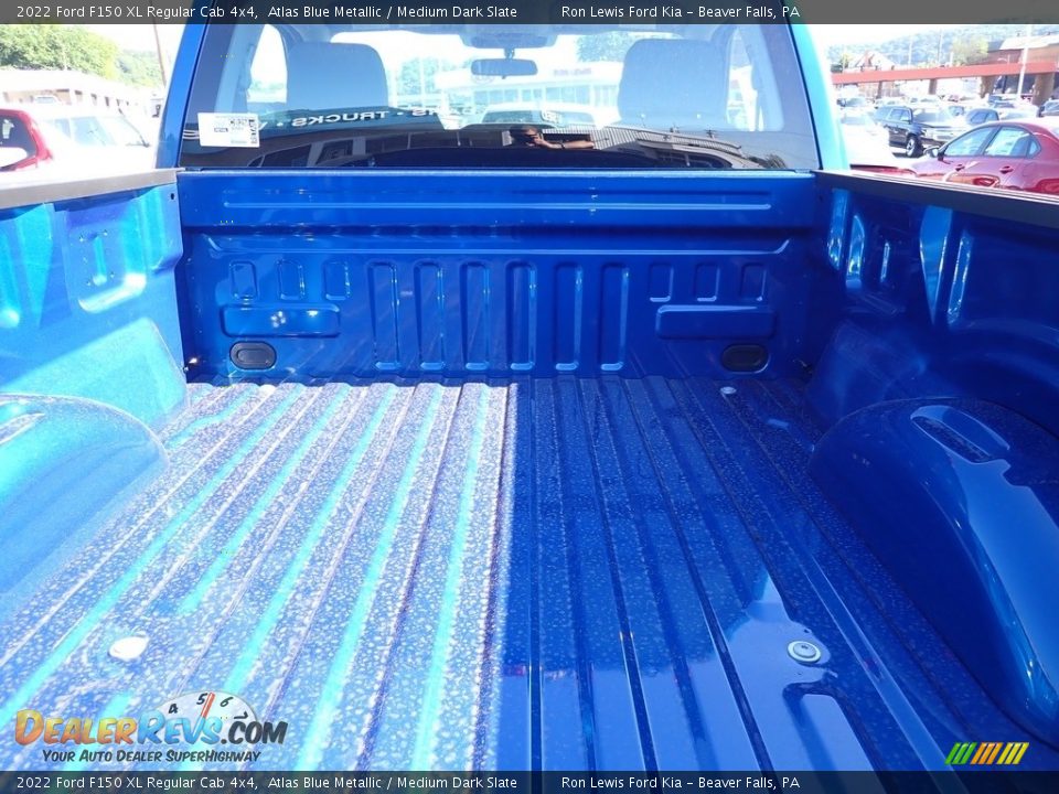 2022 Ford F150 XL Regular Cab 4x4 Atlas Blue Metallic / Medium Dark Slate Photo #11