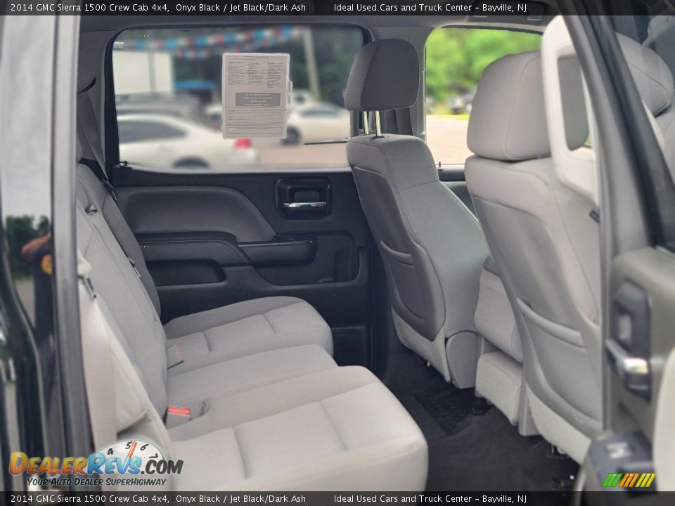 Rear Seat of 2014 GMC Sierra 1500 Crew Cab 4x4 Photo #12