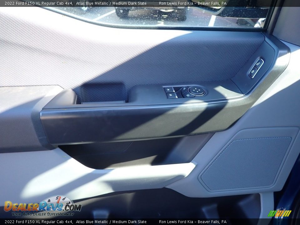 2022 Ford F150 XL Regular Cab 4x4 Atlas Blue Metallic / Medium Dark Slate Photo #14
