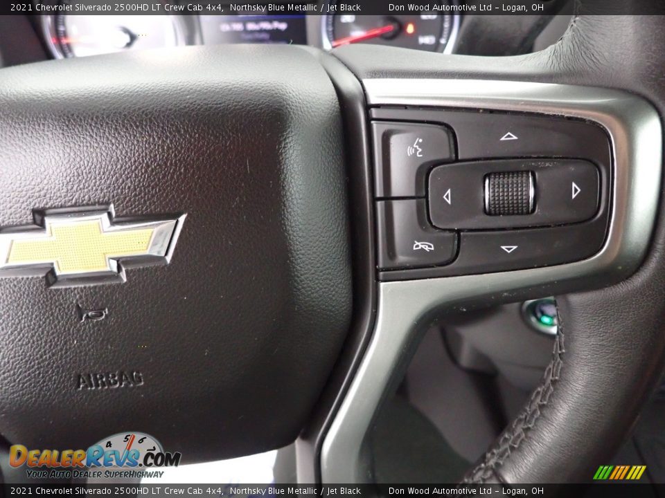 2021 Chevrolet Silverado 2500HD LT Crew Cab 4x4 Northsky Blue Metallic / Jet Black Photo #17