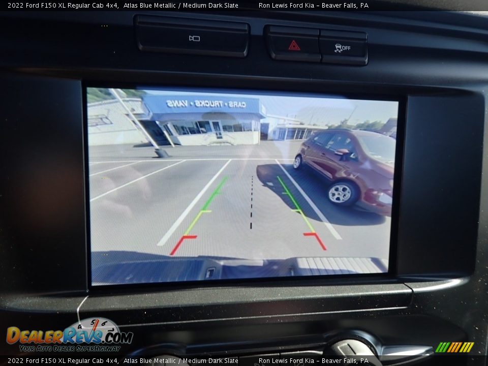 2022 Ford F150 XL Regular Cab 4x4 Atlas Blue Metallic / Medium Dark Slate Photo #17
