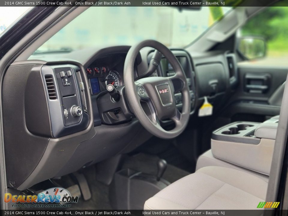 Jet Black/Dark Ash Interior - 2014 GMC Sierra 1500 Crew Cab 4x4 Photo #16