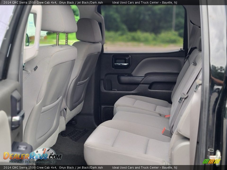 Rear Seat of 2014 GMC Sierra 1500 Crew Cab 4x4 Photo #18