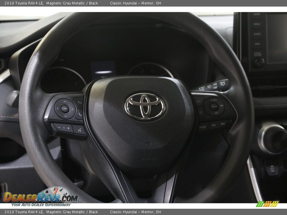 2019 Toyota RAV4 LE Magnetic Gray Metallic / Black Photo #7