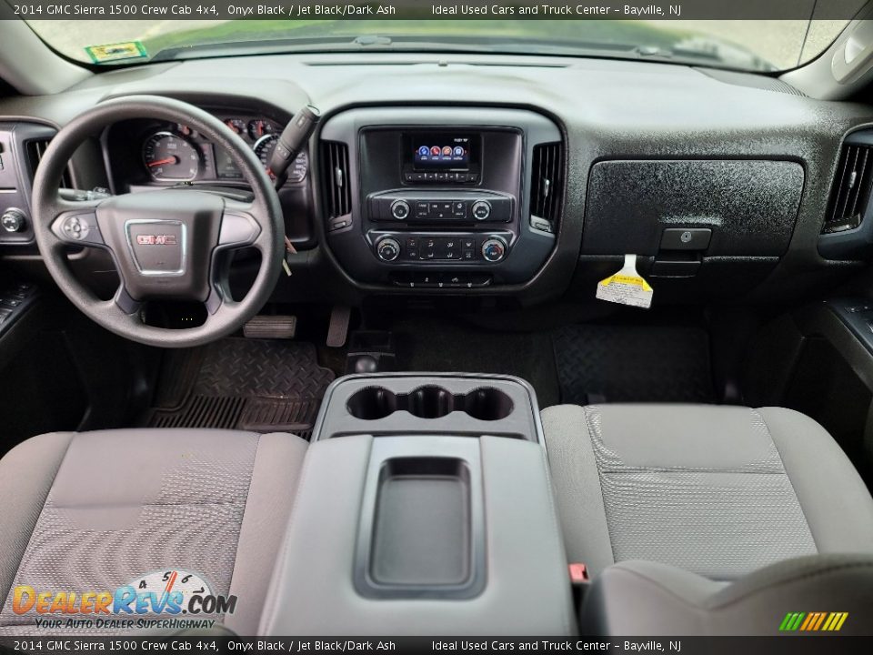 Jet Black/Dark Ash Interior - 2014 GMC Sierra 1500 Crew Cab 4x4 Photo #25