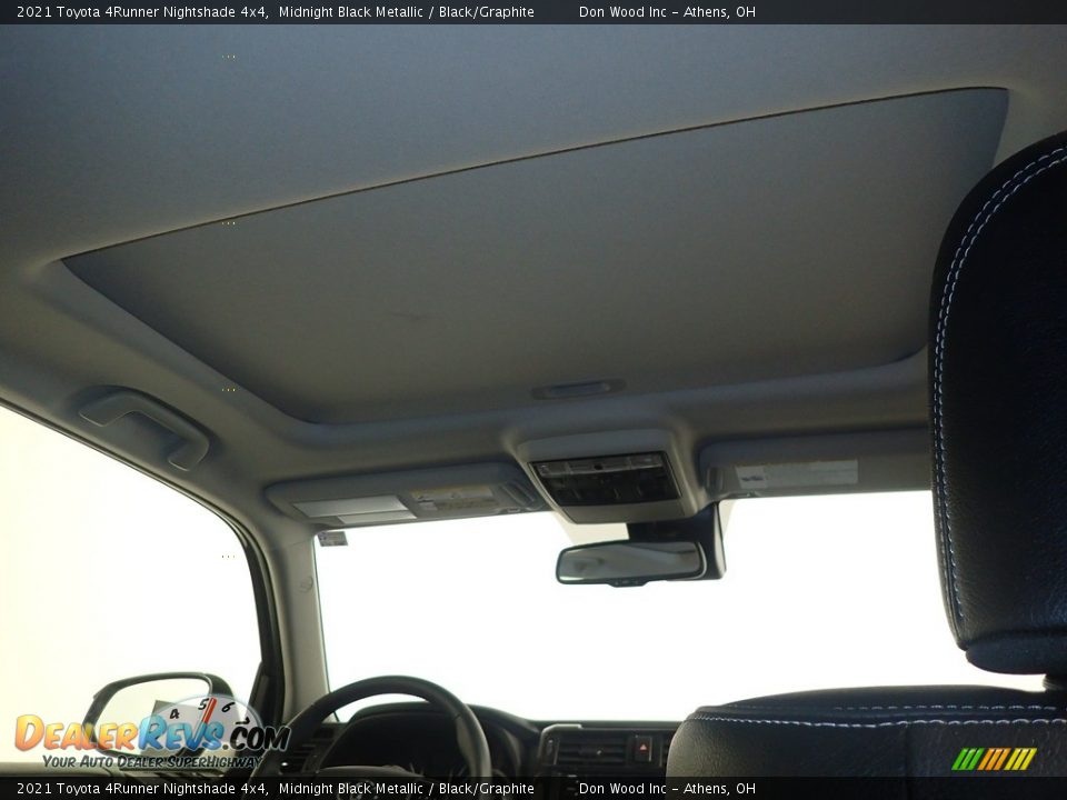 2021 Toyota 4Runner Nightshade 4x4 Midnight Black Metallic / Black/Graphite Photo #2