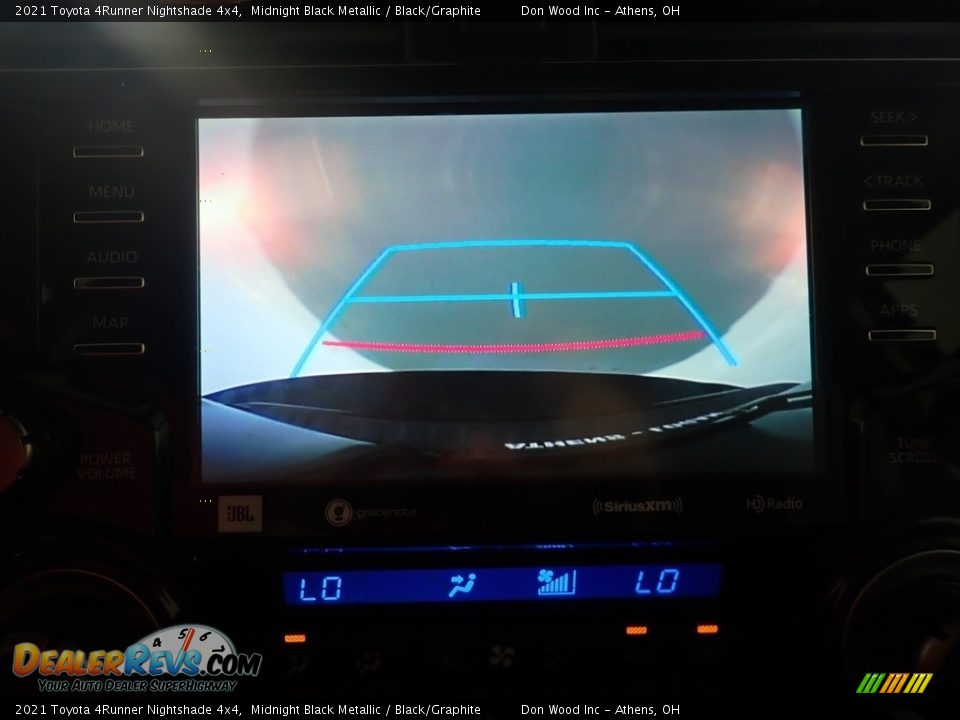 2021 Toyota 4Runner Nightshade 4x4 Midnight Black Metallic / Black/Graphite Photo #4