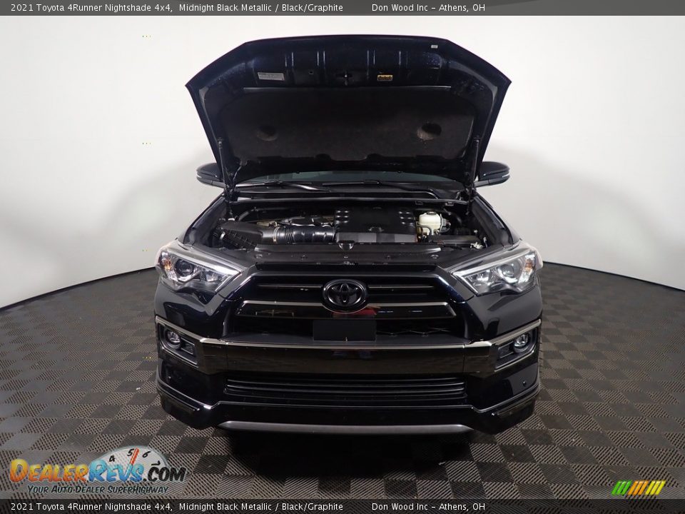 2021 Toyota 4Runner Nightshade 4x4 Midnight Black Metallic / Black/Graphite Photo #8