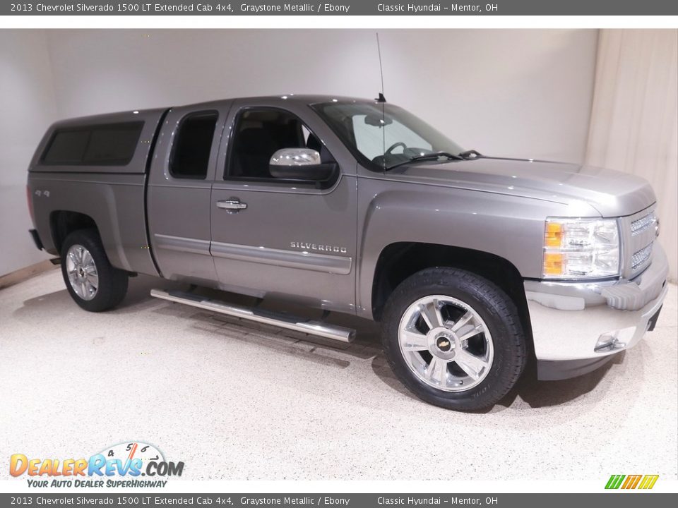 2013 Chevrolet Silverado 1500 LT Extended Cab 4x4 Graystone Metallic / Ebony Photo #1