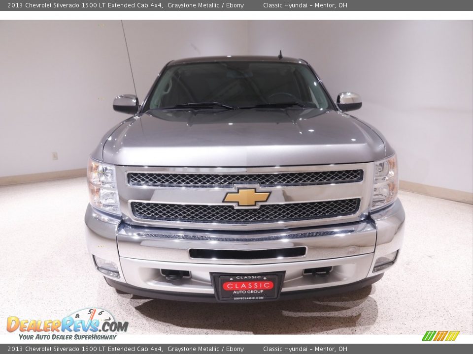 2013 Chevrolet Silverado 1500 LT Extended Cab 4x4 Graystone Metallic / Ebony Photo #2