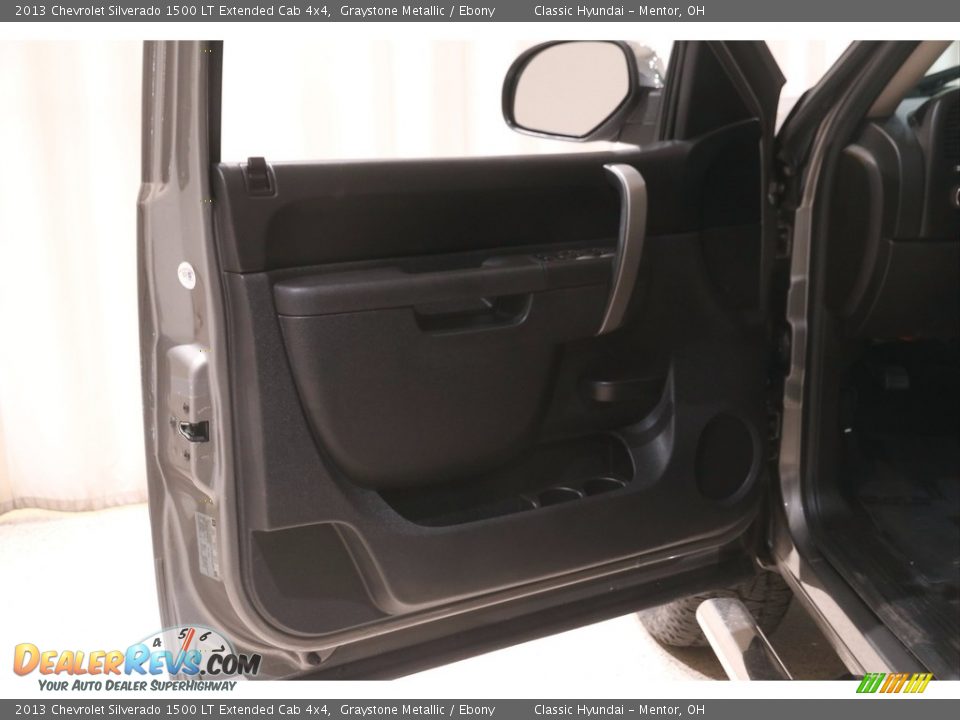 2013 Chevrolet Silverado 1500 LT Extended Cab 4x4 Graystone Metallic / Ebony Photo #4