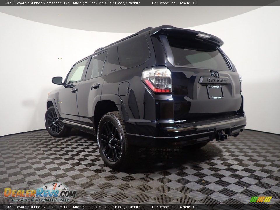 2021 Toyota 4Runner Nightshade 4x4 Midnight Black Metallic / Black/Graphite Photo #13