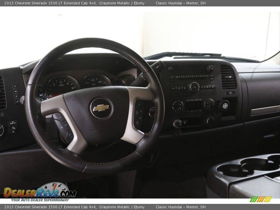 2013 Chevrolet Silverado 1500 LT Extended Cab 4x4 Graystone Metallic / Ebony Photo #6