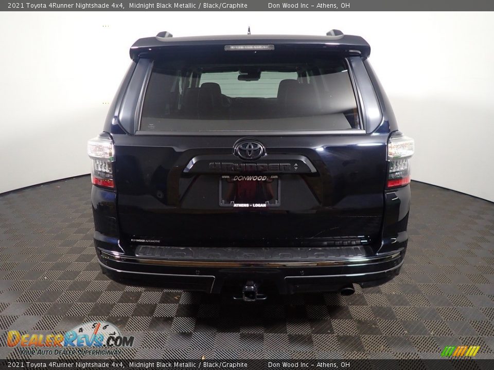 2021 Toyota 4Runner Nightshade 4x4 Midnight Black Metallic / Black/Graphite Photo #15
