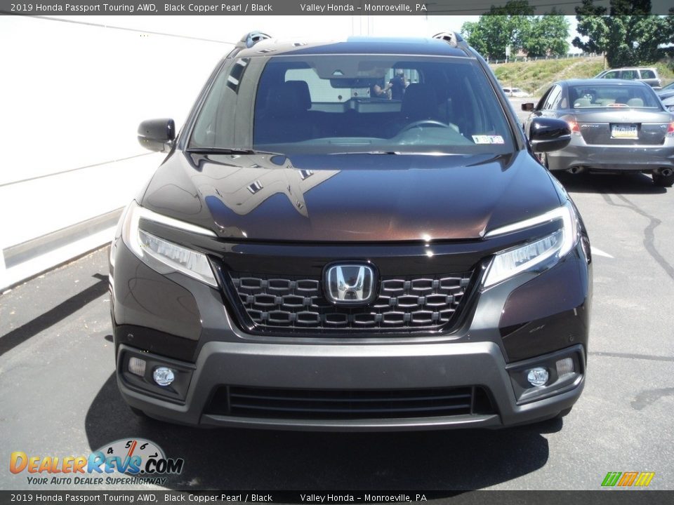 Black Copper Pearl 2019 Honda Passport Touring AWD Photo #6