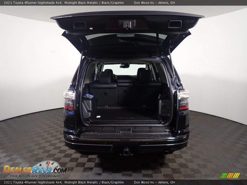 2021 Toyota 4Runner Nightshade 4x4 Midnight Black Metallic / Black/Graphite Photo #16