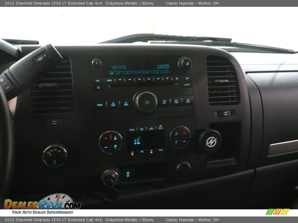 2013 Chevrolet Silverado 1500 LT Extended Cab 4x4 Graystone Metallic / Ebony Photo #9