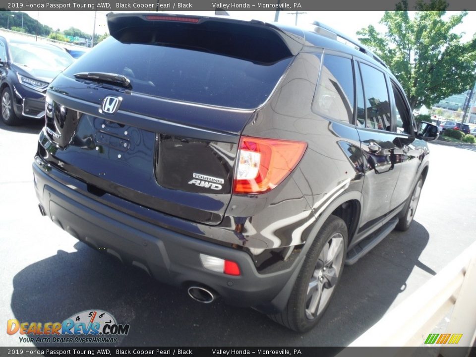 2019 Honda Passport Touring AWD Black Copper Pearl / Black Photo #8