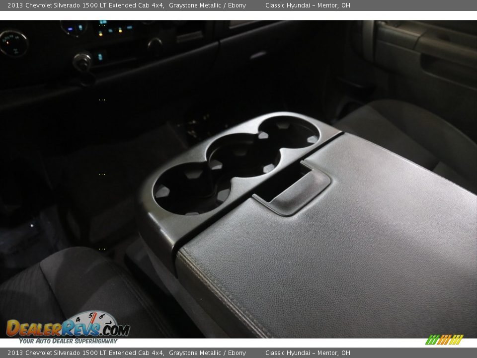 2013 Chevrolet Silverado 1500 LT Extended Cab 4x4 Graystone Metallic / Ebony Photo #11
