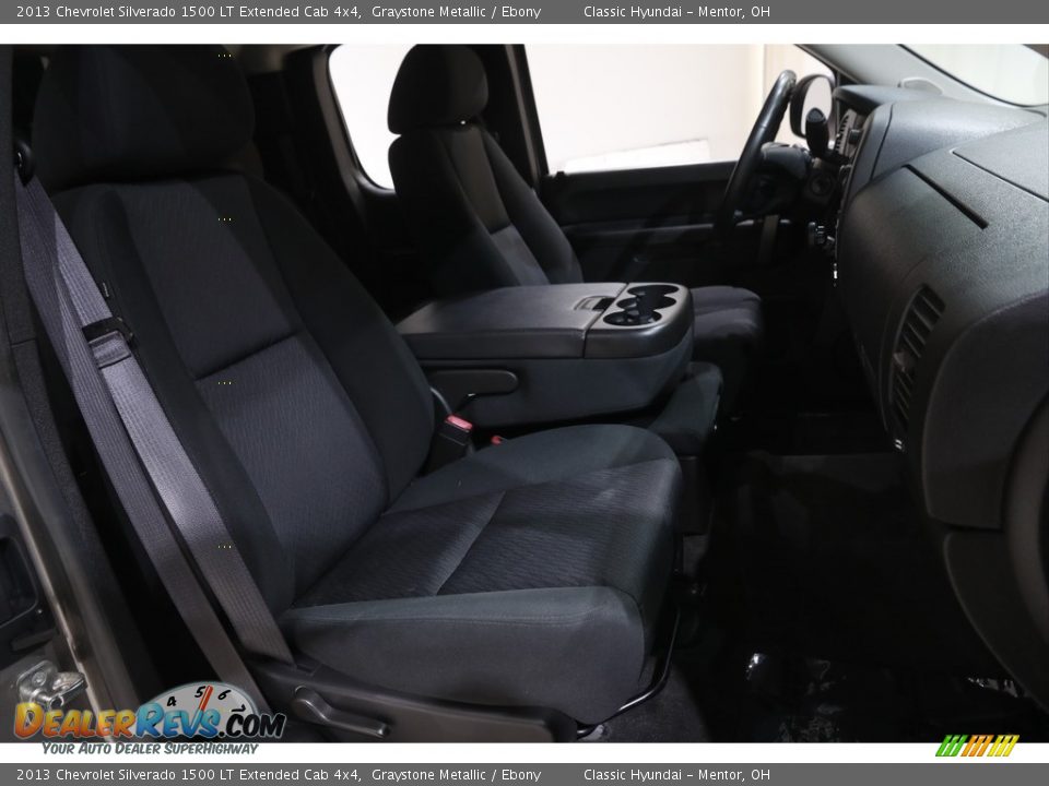 2013 Chevrolet Silverado 1500 LT Extended Cab 4x4 Graystone Metallic / Ebony Photo #12