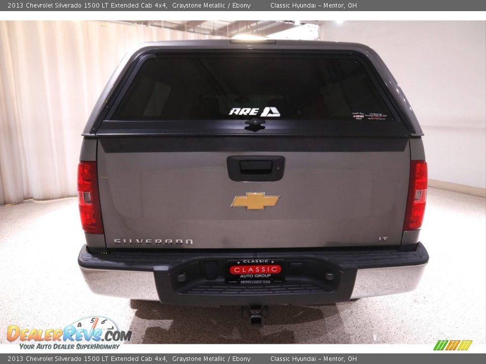 2013 Chevrolet Silverado 1500 LT Extended Cab 4x4 Graystone Metallic / Ebony Photo #15